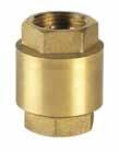 Filtro per valvola di ritegno Filter for brass check valve Filtro para válvula de retención 444 Code Version Size () Smooth 1 M Pack 4440000300 3/8 n 1,08-42 25-30 4440000400 1/2 n 1,10-47 29-50