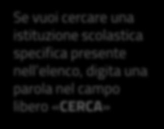 RICERCA ISTITUZIONE SCOLASTICA LA VETRINA DELLA SCUOLA (2/3) Contatti