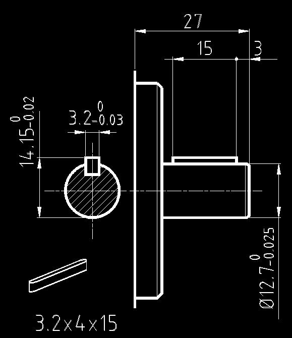 ALBERI SHAFTS CODICE / CODE PER FLANGIA / FOR FLANGE