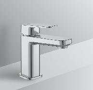 Collezione Design Tonic II 381 cat. pallets codice prezzo Miscelatore monocomando lavabo con bocca di erogazione fissa, aeratore M24 orientabile con portata massima 5 l/min.