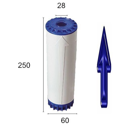 2.0 FILTRI CARTUCCIA POLIPROPILENE DA 20" 294358 25 MICRON CARTUCCIA CARBONE ATTIVO 5" 6 294376 CARTUCCIA 5" CARBONE/FILO AVVOLTO 294424 294426 2 294380 294428 5 5 CARTUCCIA FRA-CA STERIYL MICRON