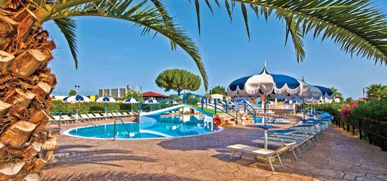 GREEN PARK VILLAGE **** PUGLIA VIESTE (FG) sconto 10% entro 27-04-2018 SERVIZI INCLUSI Soft all inclusive con prima colazione continentale a buffet, pranzo servito con antipasto, scelta tra 2 primi,