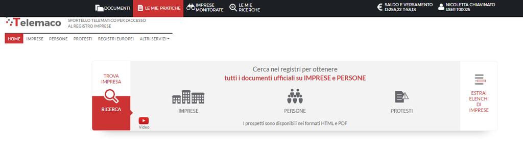 PREPAGATO Terminata la fase di registrazione, quando il