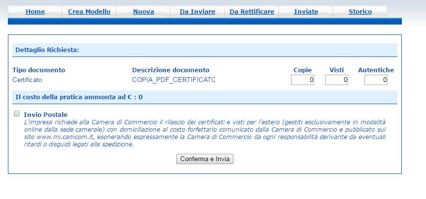 Cert O PRATICHE VISTI - AUTORIZZAZIONI COPIE CERTIFICATI