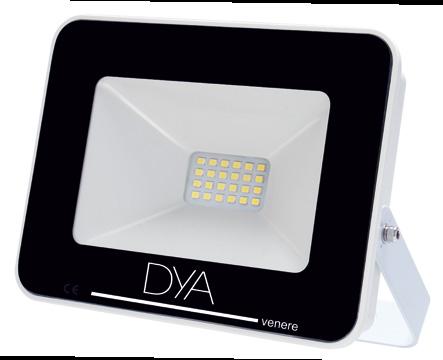 DISPONIBILE DA MAGGIO FLOODLIGHT linea Venere IP65 PF >0,9 220V 175/265V Uso esterno IP65 Luce naturale 4000K Luce fredda 6000K SENSORE DI PRESENZA MICROWAVE Antenna con emissione di microonde -