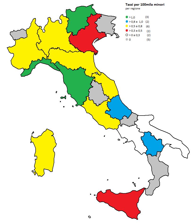 2. Minori autorizzati all ingresso Nel mese di gennaio 2018 i minori autorizzati all'ingresso in Italia a scopo adottivo sono stati 67.