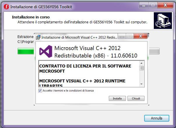 proprio PC del pacchetto software Runtime Visual C++