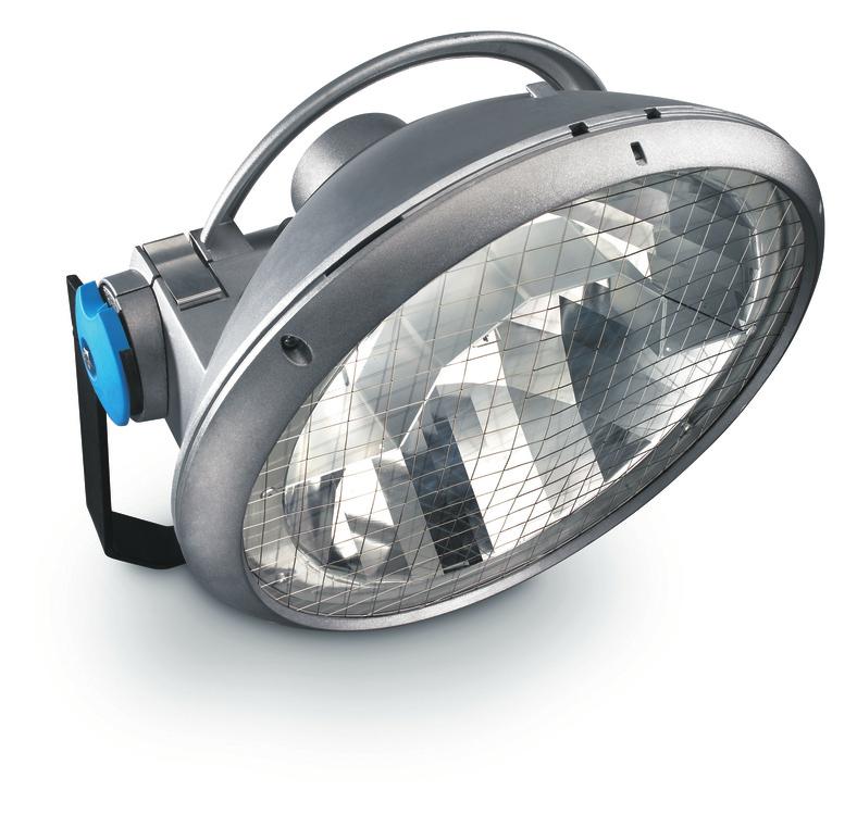 Una lamella incorporata nel riflettore consente di ridurre la luce dispersa e di evitare l'abbagliamento.