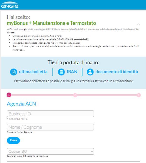 Fase 2 Cliente ordina servizio di