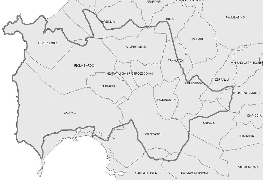 27 La Vernaccia ed il suo territorio DONATELLA MUASCIANESE E PALMERIO ZOCCHEDDU * Lo Sportello Unico Territoriale per l area del Sinis dell Agenzia LAORE opera nel territorio nel cui comprensorio