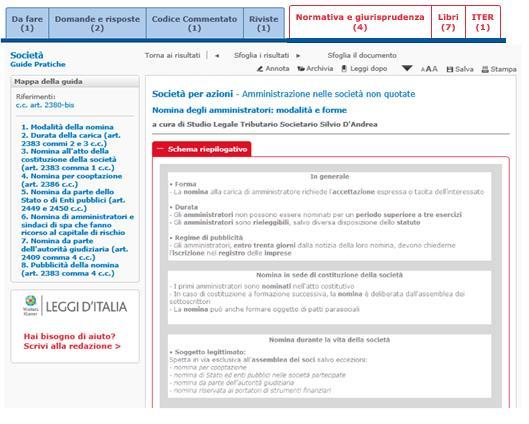 9. I documenti Le Guide Pratiche le correlazioni Ogni GUIDA PRATICA è collegata ad altri documenti, che completano le indicazioni operative e gli approfondimenti: