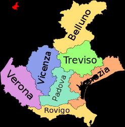 Pegaso e le province venete Residenti in prov. Dipendenti di aziende in prov. BL 114 105.