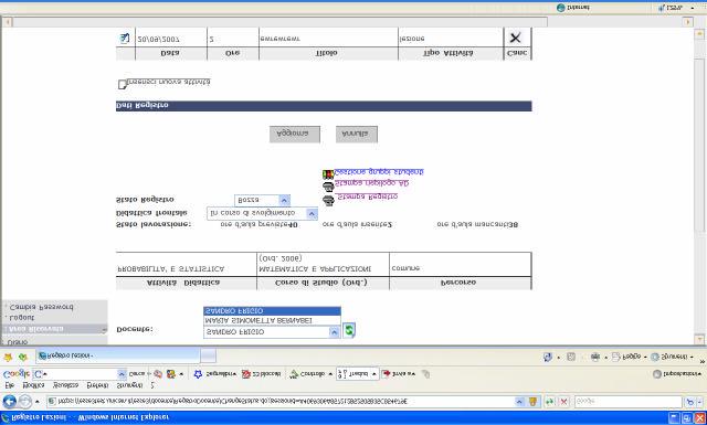 ATTIVITA DIDATTICHE SUDDIVISE IN UNITA DIDATTICHE (MODULI) Qualora un attività didattica sia suddivisa in più unità didattiche (moduli), la funzione per la definizione di questi aspetti dell offerta