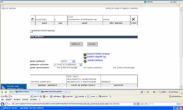 Dopo la corretta registrazione dei dati, la lezione sarà accodata alla sezione Dati Registro.