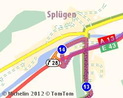 A13 Girare a sinistra : A13 / E43 E43 116 km 02h29 Alla rotonda, prendere la 1 uscita: A13 / E43 118 km 02h31 0.