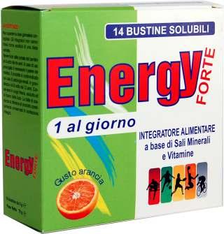 Integratori alimentari a base di sali minerali e vitamine Energy Forte 14 bustine - 9,50 euro A939555088 INTEGRATORI SALINI