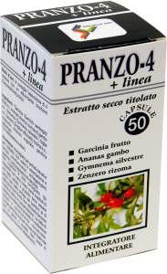 Pranzo-4 50 capsule - 13,50 euro A923813277 A925531523 Ingredienti: *Garcinia (Garcinia cambogia) frutto e.s., Ananas (Ananas comosus) gambo e.