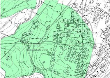 Nome sito: arcarecchio Località: Riferimenti cartografici: omune e provincia: Traversetolo PR ELENO AREE ARHEOLOGIHE N In carta: 34 Nome area: arcarecchio Rinvenuti