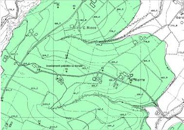 Nome sito: ase rotte Località: Riferimenti cartografici: omune e provincia: Traversetolo PR ELENO AREE ARHEOLOGIHE N In carta: 7 Nome area: ase Rotte N