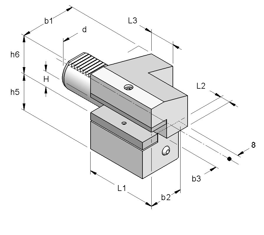 PORTAUTENSILI CON SEDE LONGITUDINALE ROVESCIATI DESTRI AXIAL UPSIDE-DOWN TOOLOLDERS - RIGT AND C C - x x C - x x C - x x C - x x C - x x