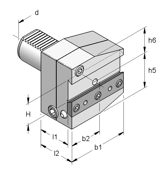 PORTAUTENSILI REGOLABILI CON SEDE PER LAMA DA TAGLIO ROVESCIATI DESTRI UPSIDE-DOWN TOOLOLDERS FOR CUT OFF TOOLS ADJISTABLE IN EIGT - RIGT AND