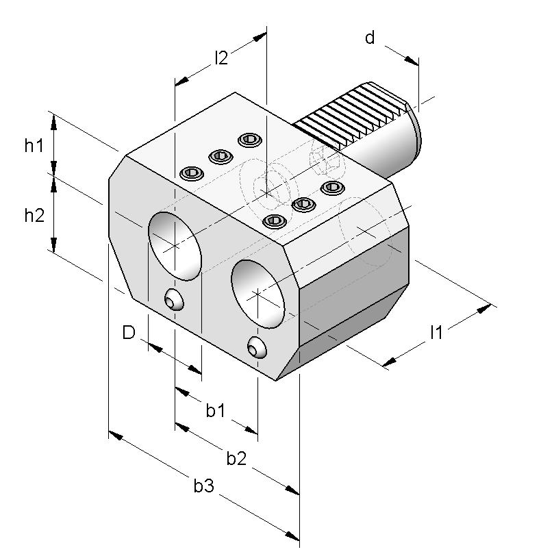 SINISTRI DOUBLE BORING BAR OLDERS - LEFT AND ES h2 D D h2 ES - x ES - x ES - x ES - x ES - x ES - x 79 76 77 7 79