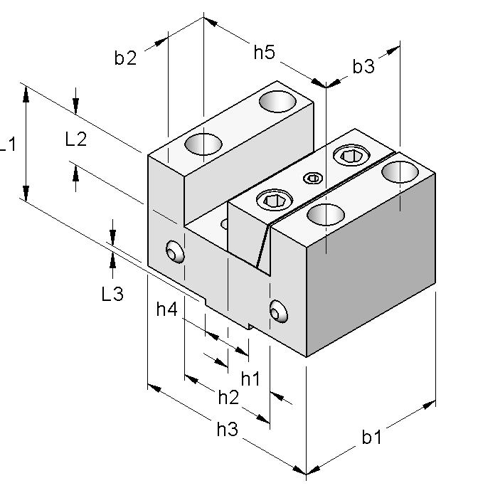 PORTABARENI LONGITUDINALI PER TORRETTE DUPLOMATIC, BARUFFALDI, SAUTER E ALTRE LONGITUDINAL BORING BAR OLDERS FOR DUPLOMATIC, BARUFFALDI, SAUTER TURRETS AND OTERS PU1 h4 PU1 - PU1-71 1 h 74 74 h4 57