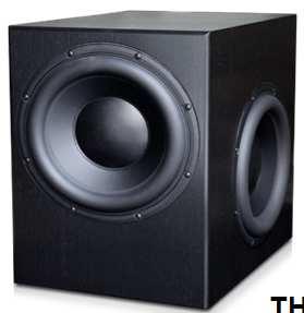 135,00 KIN MINI SUB KIN SUB STORM THUNDER II SUBWOOFERS KIN MINI SUB subwoofer attivo, 110W, griglia magnetica e piedini, LxPxH 19.48 x 25.