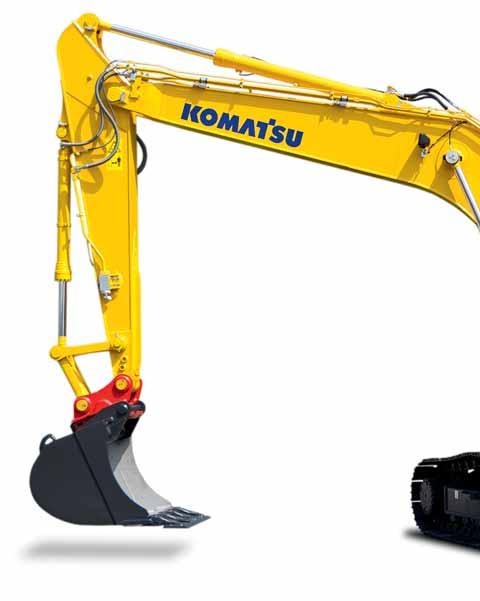 Un rapido sguardo Komatsu è orgogliosa di presentare una nuova generazione di escavatori idraulici che puntano sia al rispetto dell ambiente che alle prestazioni.