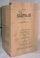 Il CESTELLO AERATO SUMUS rappresenta il naturale complemento del sacchetto SUMUS in carta riciclata, prodotto la cui innovatività ed ef cacia
