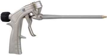 SIGILLANTI SILICONICI pistola PER SCHIUME Pistola con corpo in metallo per l estrusione di schiume poliuretaniche, ugello e valvola in ottone. Prodotto import.