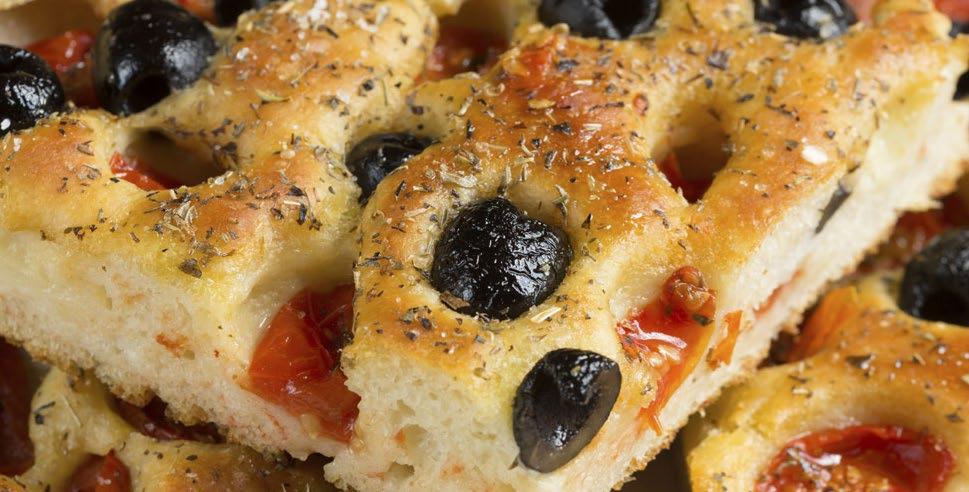 FOCACCIA PUGLIESE DELIPUGLIA OLIO EXTRA VERGINE DI BIRRA 7/8000 GR 300 GR 300 GR Impastare per 5 minuti in prima velocità, per 7 minuti in seconda, temperatura della pasta 26 c.