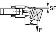 Cilindri profilati Euromec, Serie 68 Unità lineari Riduzione del carico utile su corse brevi k = fattore di correzione: normale = ; in collisione: 2 I dati indicati dal diagramma sul carico nominale
