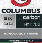 SIX50 TELAIO SIX50 Columbus Carbon Lab esordisce nel MTB con la stessa esperienza e filosofia che la contraddistingue nel corsa.