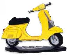 famous Vespa scooter: the 125