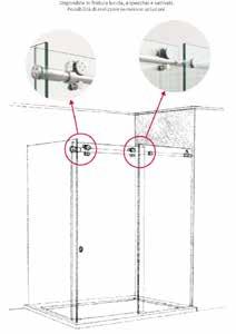 SCORREVOLE IN BARRA RETTANGOLARE SLIDING SYSTEM (RECTANGULAR BAR) RS-SYSTEM SCORREVOLE IN BARRA TONDA SLIDING SYSTEM (ROUND BAR) TS-SYSTEM Sistema tecnico scorrevole per box doccia in acciaio inox