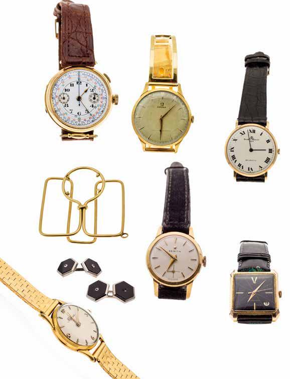 4 base d asta orologio da polso in oro giallo gold wristwatch 5 orologio da polso, omega gold wristwatch, omega 500.00 500.