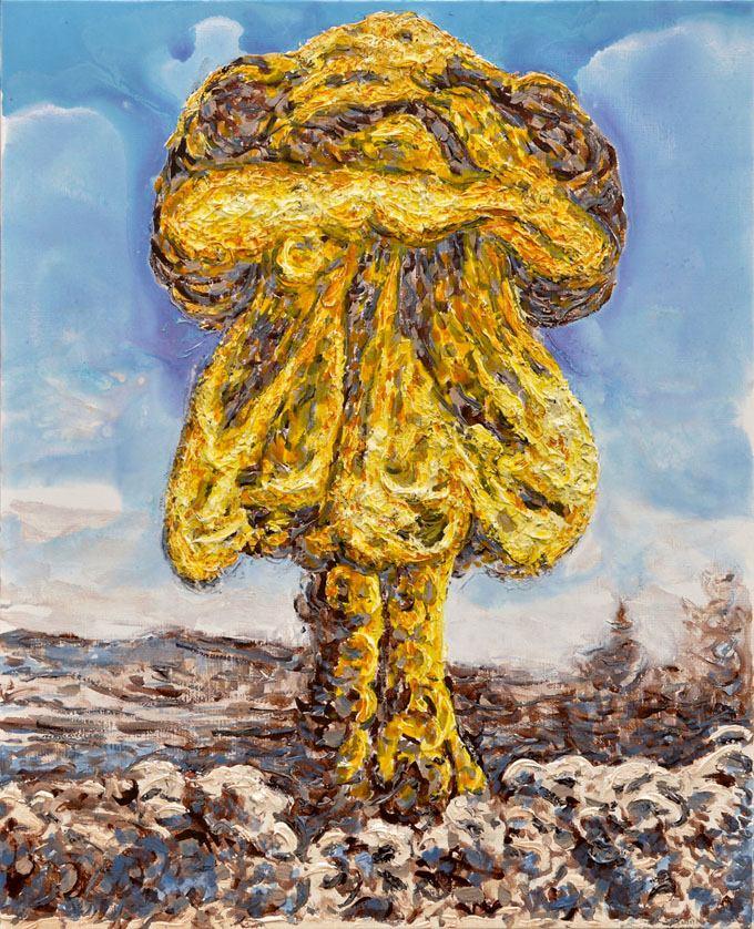 Figura 67 Uno dei dipinti del progetto "Bomb",