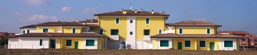 Casarini Nel nuovo insediamento residenziale tra le vie Tre Ponti, Canalvecchio e Ramazzini stiamo completando le prime palazzine di 6 unità abitative, maisonettes e case a schiera, in edilizia