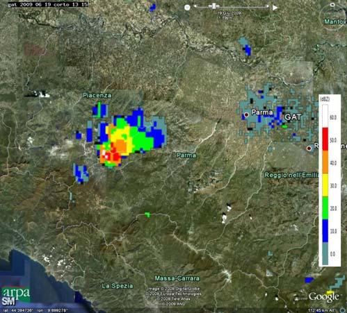 inizialmente da sistemi convettivi isolati e di scarsa intensità.