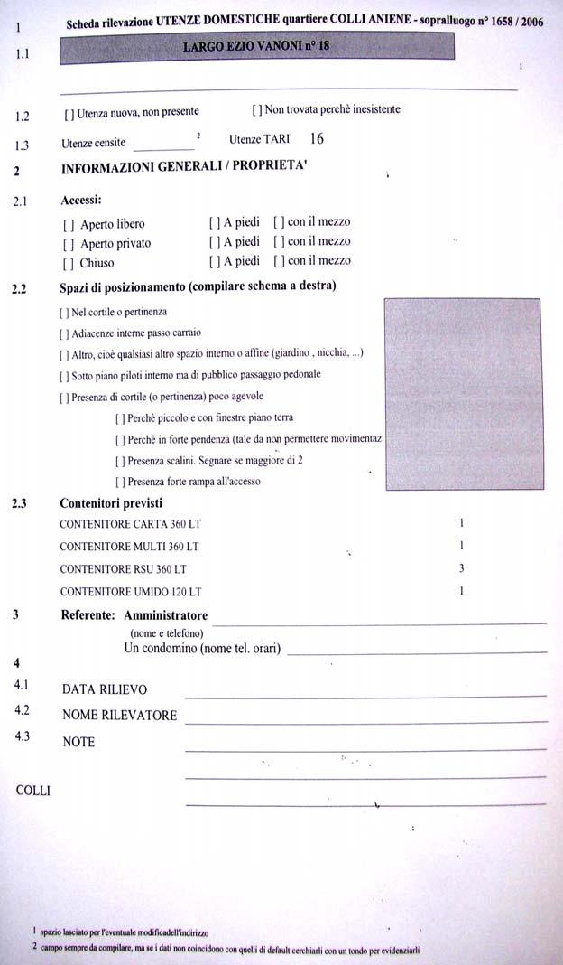 Lettera di accredito per