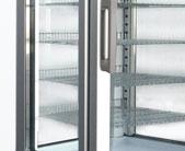 V and S TN chromed shelves Mod. S BT refrigerated fixed Mod.