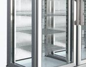 R glass rotating shelves Modern Design PST 740/741 Illuminazione a led LED lighting lo Codice Code Capacità Capacity (Lt) Refrigerazione* Refrigeration* ( C) Ripiani Shelves Dimensioni Dimensions