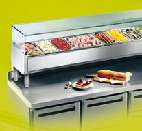 With SRK you can take advantage of a well organized saladette, one of a modern