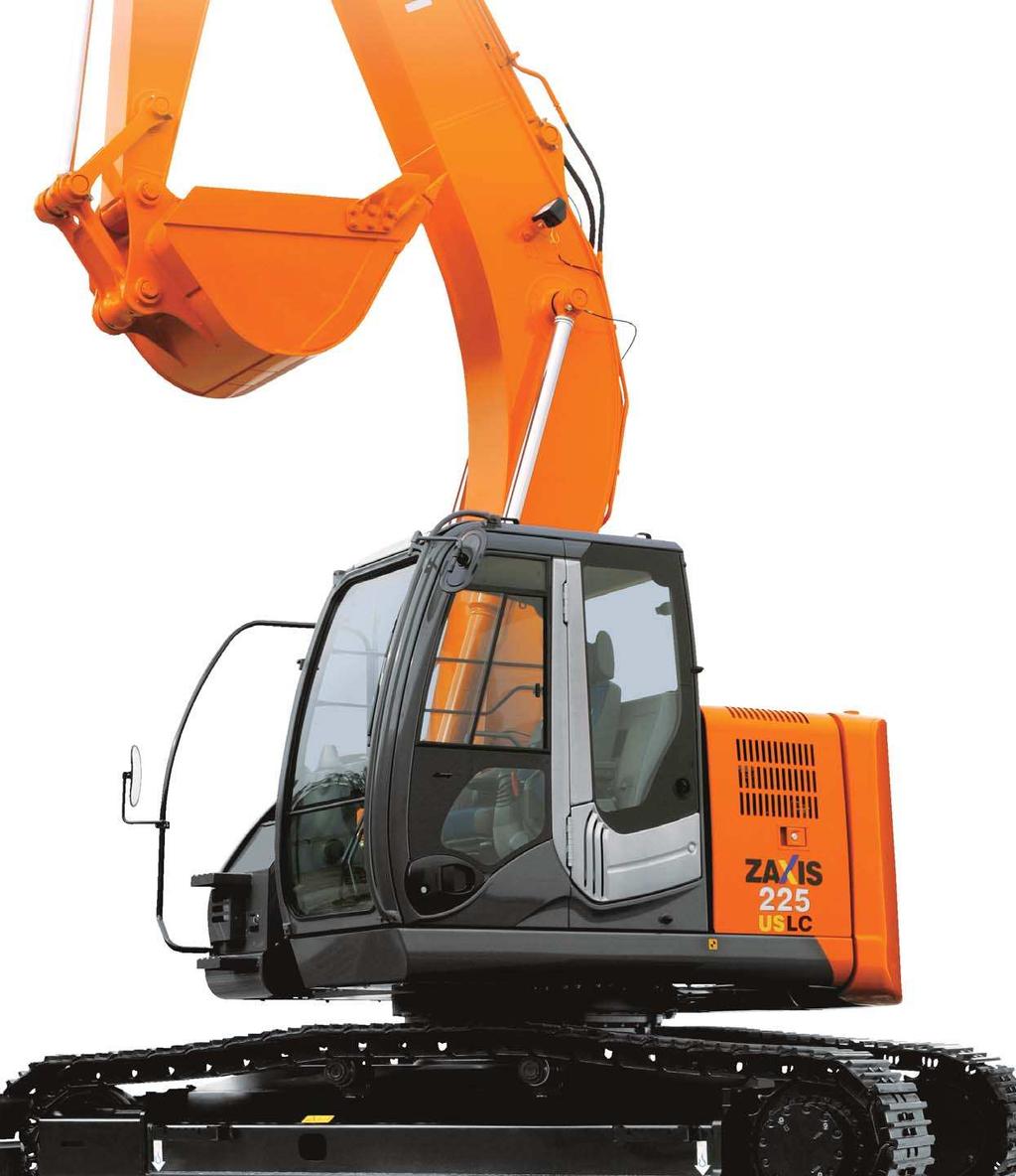 Serie ZAXIS-3 versione con rotazione a ingombro ridotto ESCAVATORE IDRAULICO Codice modello: ZX225USLC-3 Potenza nominale motore: