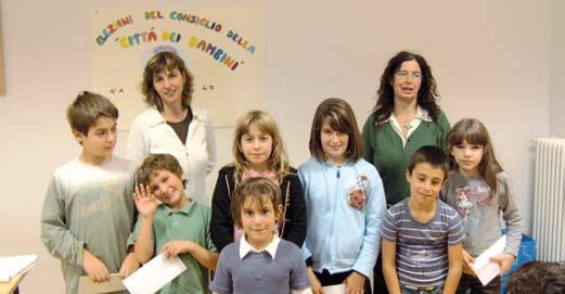 Scuola IL CONSIGLIO DEI BAMBINI C è a Lesignano, dal 6 marzo di quest anno, un Consiglio dei Bambini.