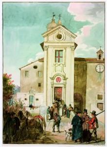 Chiesa di S.Francesco d Assisi (o S.Onofrio in Campagna) La chiesa di San Francesco d'assisi a Monte Mario è una chiesa di Roma, nel suburbio Della Vittoria, in piazza di Monte Gaudio.