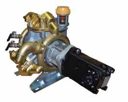 Pompe con motore idraulico - Pumps with hydraulic motor - Pompa Pump Motore orbitale Orbital motor Valvola inclusa Pressure regulator included Codice gruppo completo Part no.