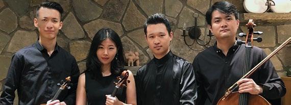 APPASIONATO STRING QUARTET 2 violini / viola / violoncello Cina Lituania / Italia DUO AUSKELYTE - PEZZI violino / pianoforte Siyan Gou / violino (responsabile della formazione) Liaoning (Cina) -