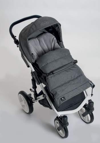 FOOTMUFF COMBY FOOTMUFF COMBY Footmuff COMBY è un sacco termico universale trasformabile da